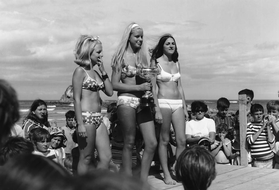 1960s. 1960s bathing suit contest