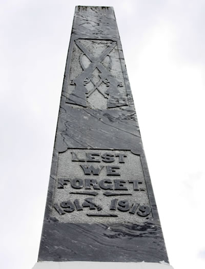 Drummond memorial (detail)