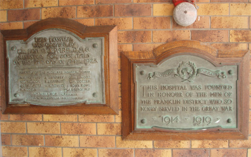 Franklin Memorial Hospital, Waiuku