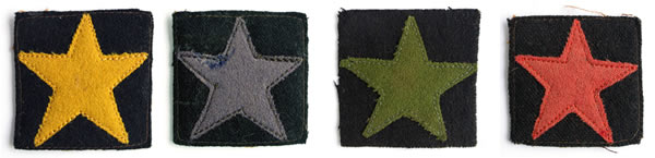 Machine Gun Corps cloth patches