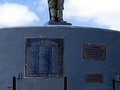 Pioneer gun turret and war memorial