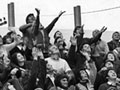Crowd at South Canterbury shield game, 1974