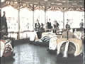 Soliders in dodgem cars