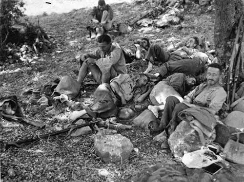 Field engineers at Battle for Crete