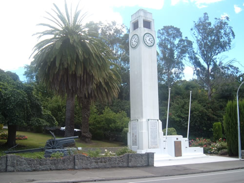 Waipawa memorial clock
