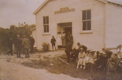 Photo of opening of the hall
