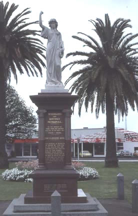 Whangarei First World War memorial 