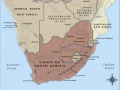 Map of the Union of South Africa in 1914