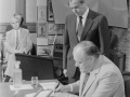Signing the Closer Economic Relations agreement Signing the Closer Economic Relations agreement