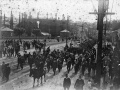 Fred Evans procession Fred Evans procession