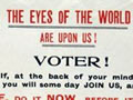 No alcohol license poster from 1911