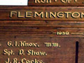 Flemington church memorial honour role