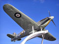 Replica of Keith Park's Hurricane fighter Replica of Keith Park's Hurricane fighter