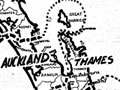 New Zealand Legion provincial boundaries maps
