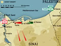 Sinai campaign map Sinai campaign map