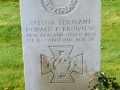 Grave of Donald Forrester Brown VC Grave of Donald Forrester Brown VC