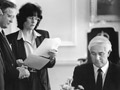Swearing in Members of Parliament, 1990 Swearing in Members of Parliament, 1990