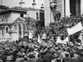 1930s protest outside Parliament 1930s protest outside Parliament