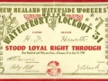 Watersiders' loyalty card, 1951