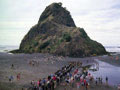 Lion Rock, Piha war memorial