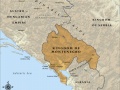 Map of the Kingdom of Montenegro in 1914