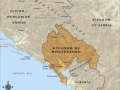 Map of the Kingdom of Montenegro in 1914