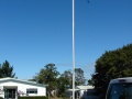 Pukekohe East School memorial flagpole