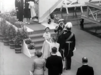The 1953–4 Royal Tour of NZ – Auckland to Stratford
